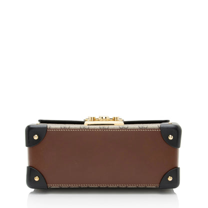 Gucci GG Supreme Bamboo Padlock Top Handle