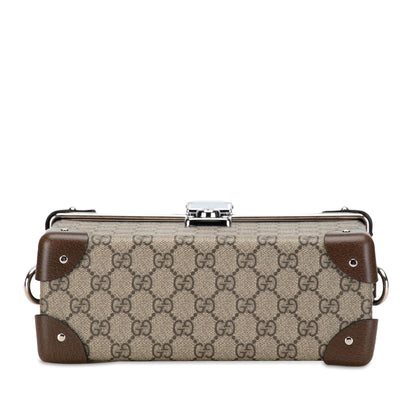 Gucci GG Supreme Bamboo Vanity Bag (SHG-407Dy5)