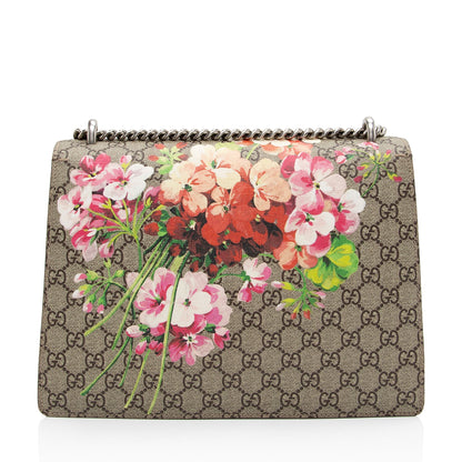 Gucci GG Supreme Blooms Dionysus Medium Shoulder Bag (SHF-DE7aCr)