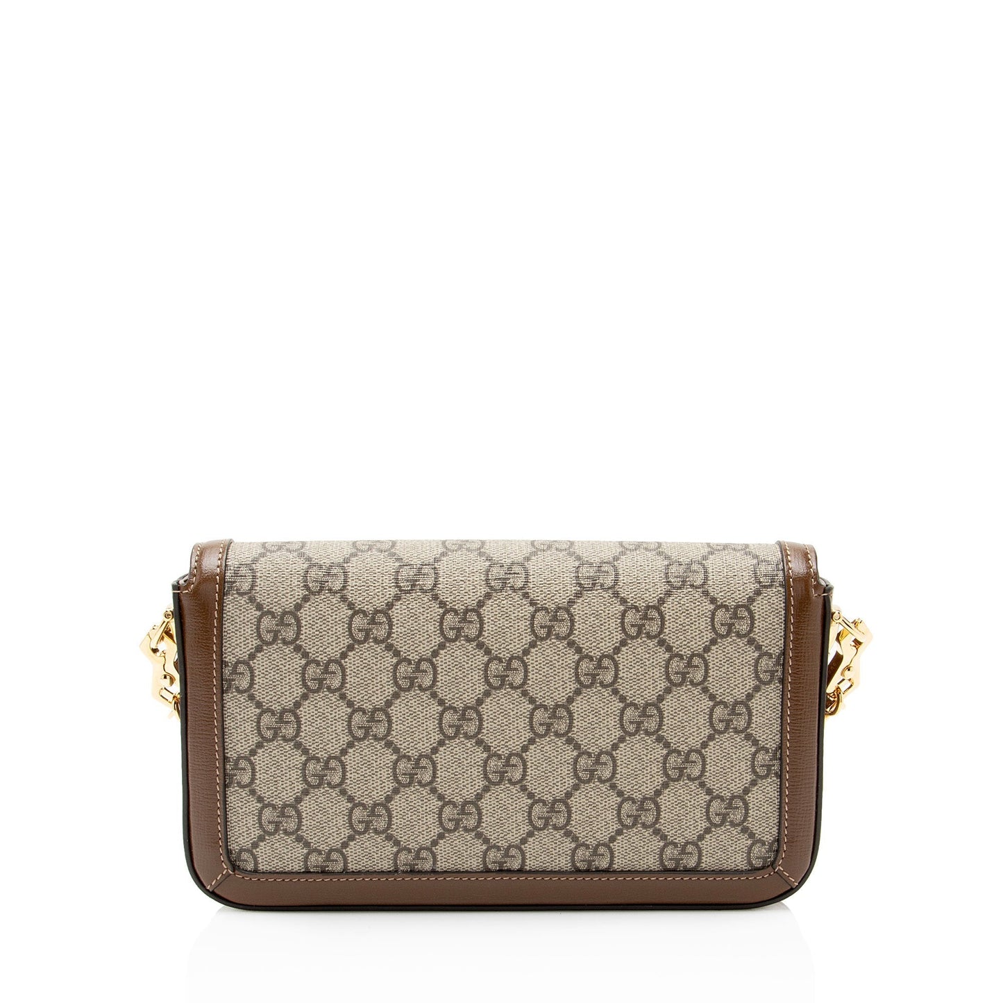 Gucci GG Supreme Chain Horsebit 1955 Small Shoulder Bag