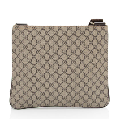 Gucci GG Supreme Classic Flat Medium Messenger (SHF-CUfNXw)