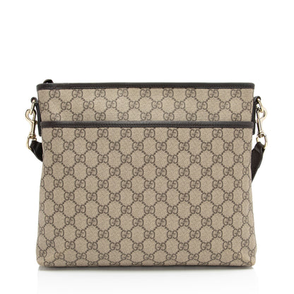 Gucci GG Supreme Classic Flat Medium Messenger (SHF-YZjiF7)