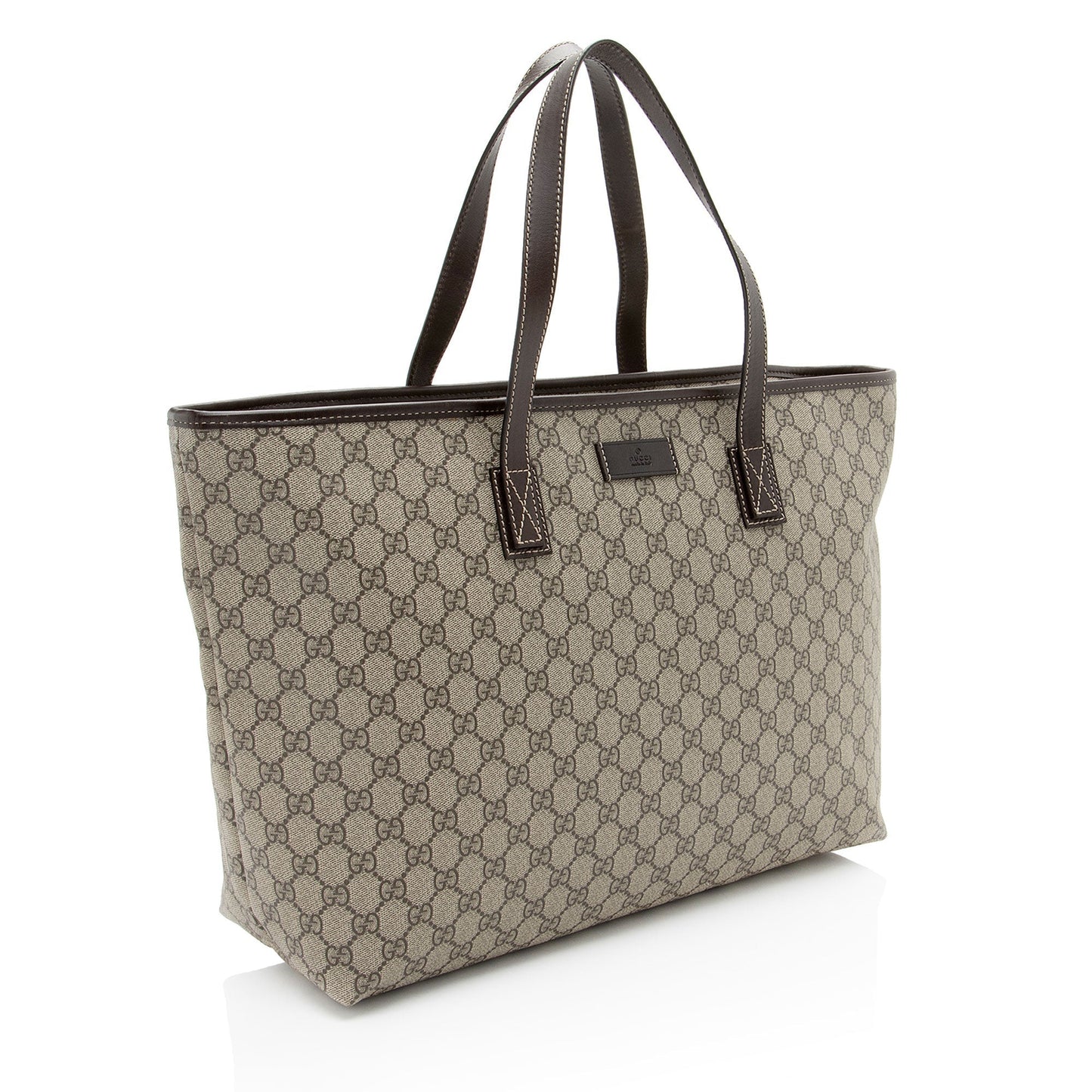 Gucci GG Supreme Classic Large Zip Tote