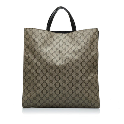 Gucci GG Supreme Convertible Soft Tote (SHG-N1E2LZ)