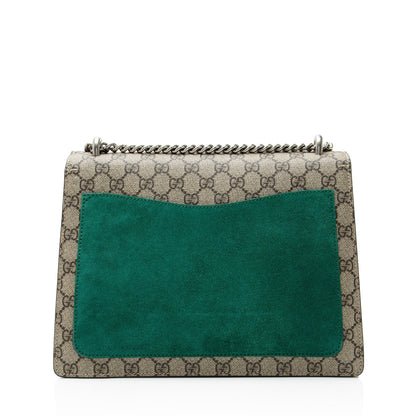 Gucci GG Supreme Embellished Dionysus Large Shoulder Bag