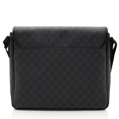 Gucci GG Supreme Flap Medium Messenger (SHF-IA2QeH)
