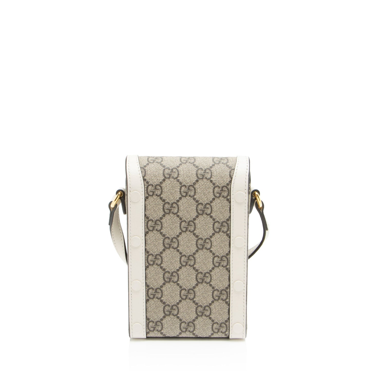 Gucci GG Supreme Horsebit 1955 Vertical Mini Shoulder Bag