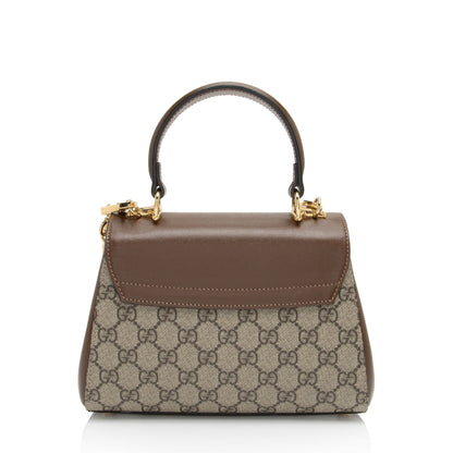 Gucci GG Supreme Horsebit 1955 Small Chain Top Handle