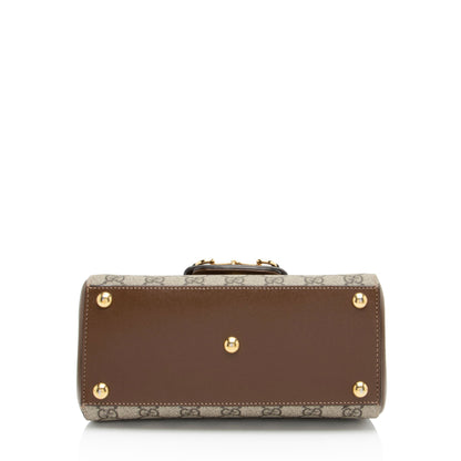 Gucci GG Supreme Horsebit 1955 Small Chain Top Handle