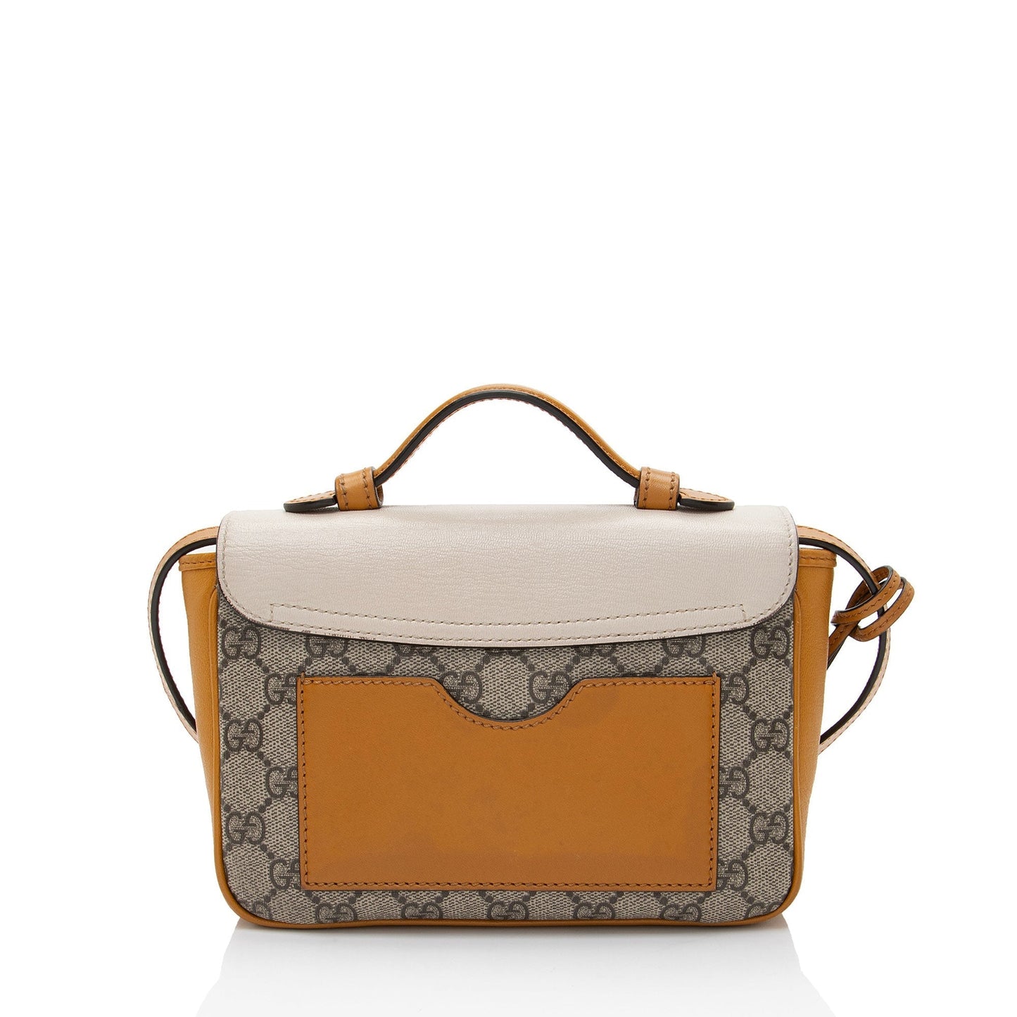 Gucci GG Supreme Leather Padlock Mini Crossbody
