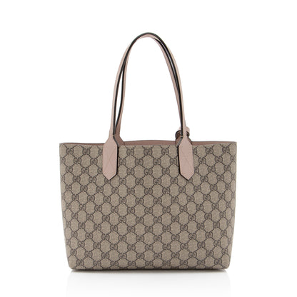 Gucci GG Supreme Leather Reversible Small Tote (SHF-zpwKGA)