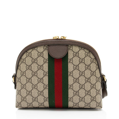 Gucci GG Supreme Ophidia Dome Small Shoulder Bag
