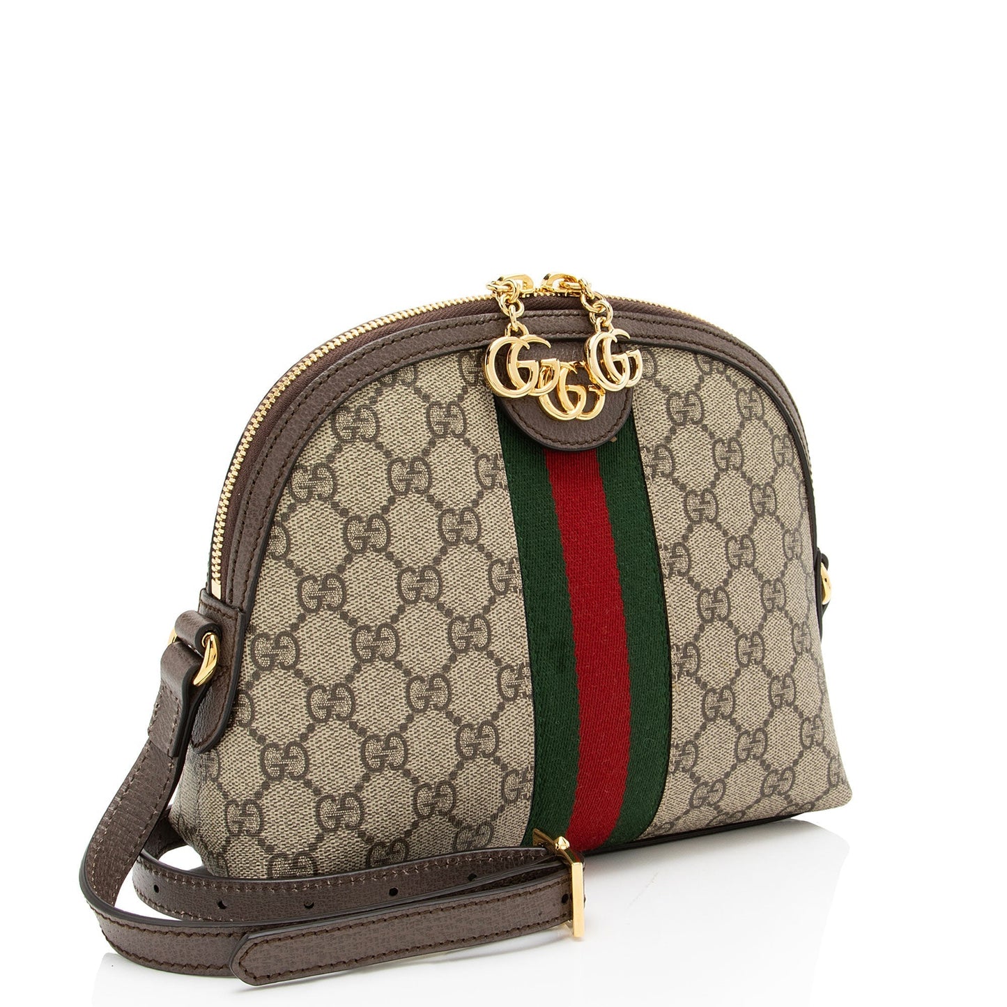 Gucci GG Supreme Ophidia Dome Small Shoulder Bag