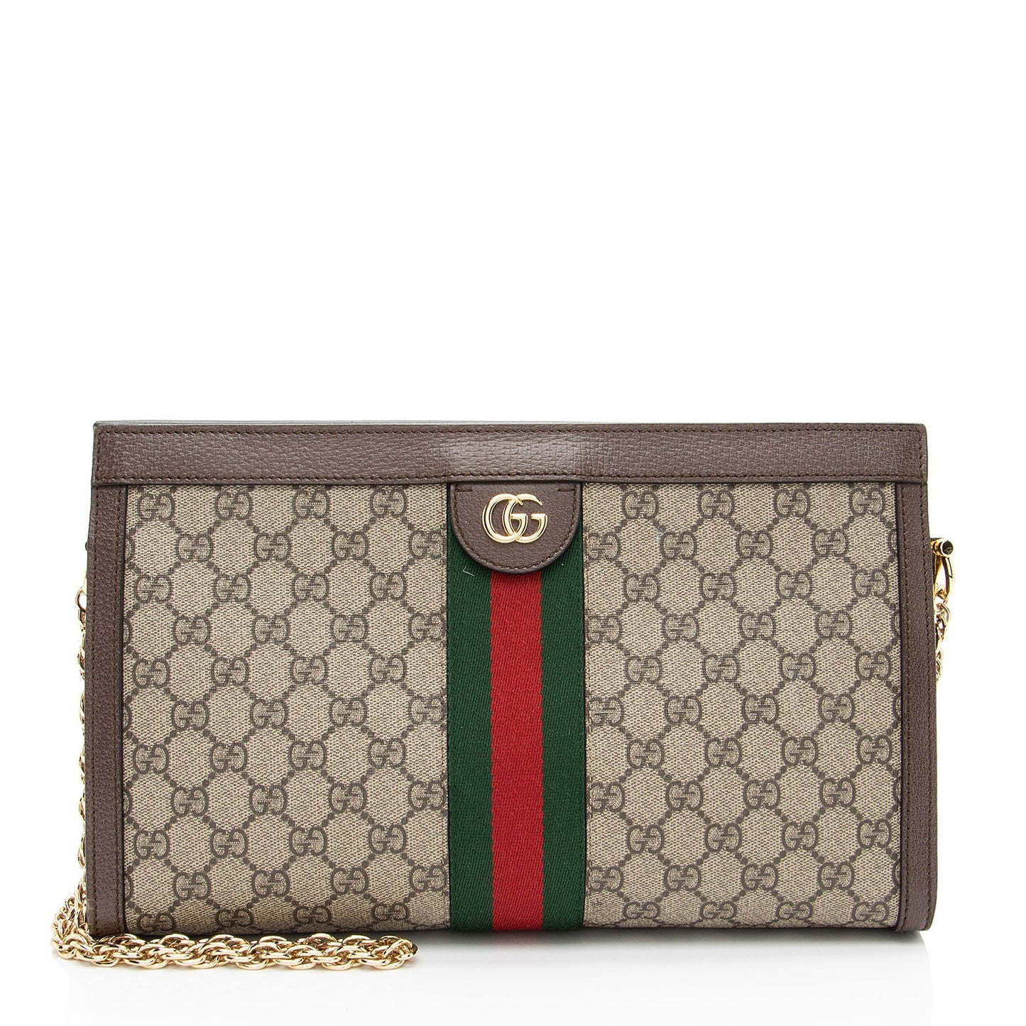 Gucci GG Supreme Ophidia Large Chain Shoulder Bag
