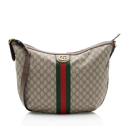 Gucci GG Supreme Ophidia Large Shoulder Bag