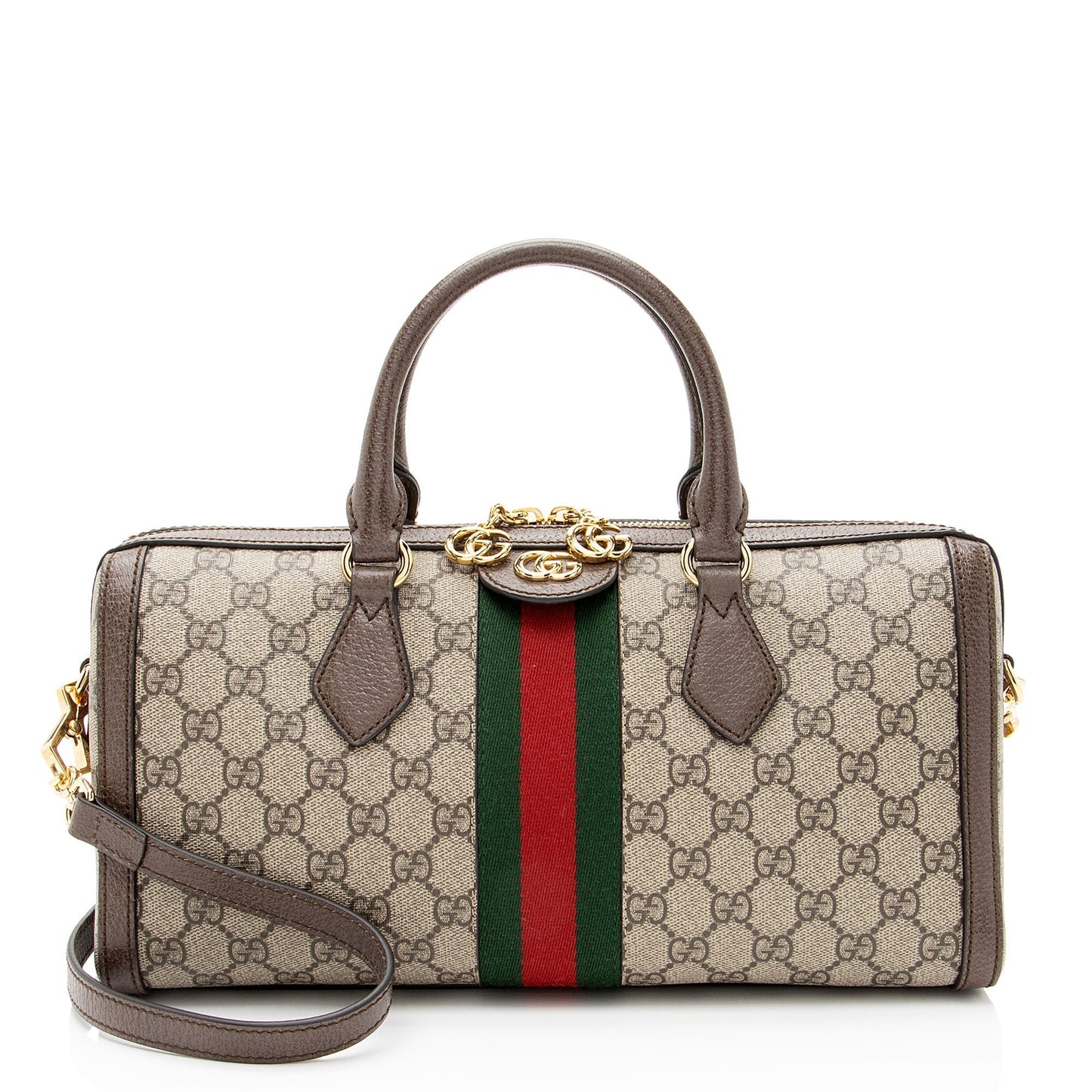 Gucci GG Supreme Ophidia Medium Boston Bag