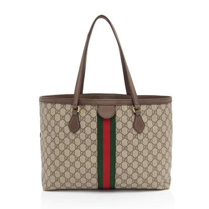 Gucci GG Supreme Ophidia Medium Shopping Tote (SHF-kmrFx4)