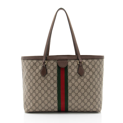 Gucci GG Supreme Ophidia Medium Shopping Tote (SHF-ucf6um)
