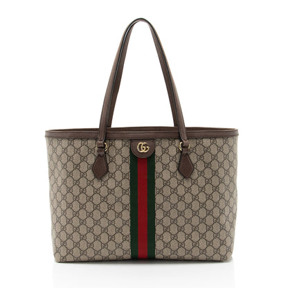 Gucci GG Supreme Ophidia Medium Shopping Tote (SHF-ucf6um)