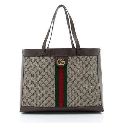 Gucci GG Supreme Ophidia Medium Soft Tote