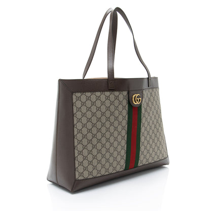 Gucci GG Supreme Ophidia Medium Soft Tote