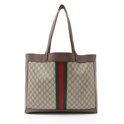 Gucci GG Supreme Ophidia Medium Soft Tote