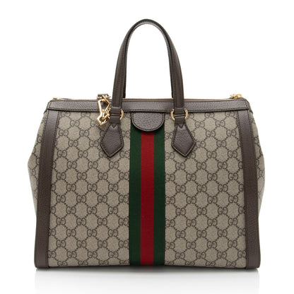 Gucci GG Supreme Ophidia Medium Tote (SHF-OYI31D)