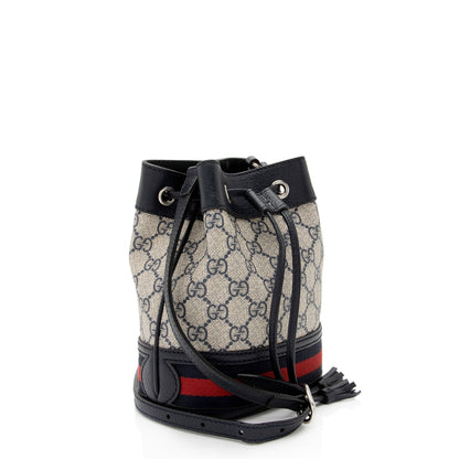Gucci GG Supreme Ophidia Mini Bucket Bag (SHF-ZawUrB)