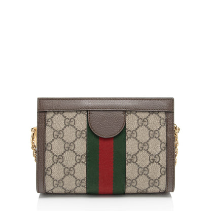 Gucci GG Supreme Ophidia Mini Chain Shoulder Bag