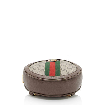 Gucci GG Supreme Ophidia Round Mini Backpack