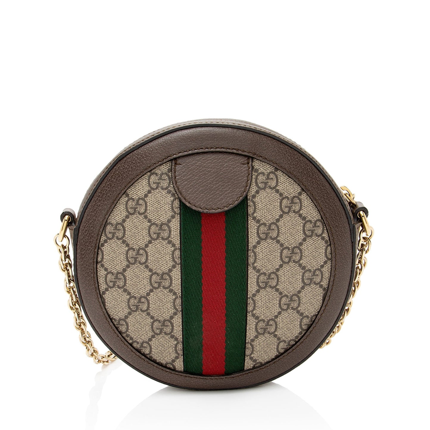 Gucci GG Supreme Ophidia Round Mini Shoulder Bag