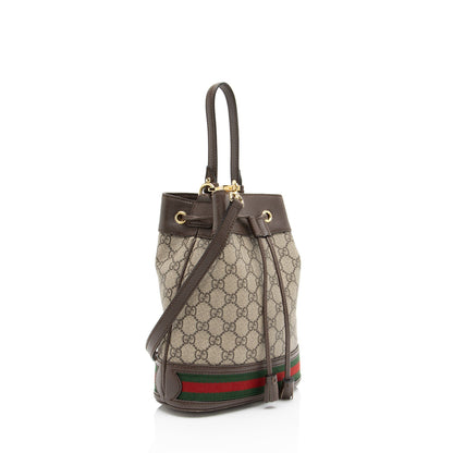 Gucci GG Supreme Ophidia Small Bucket Bag