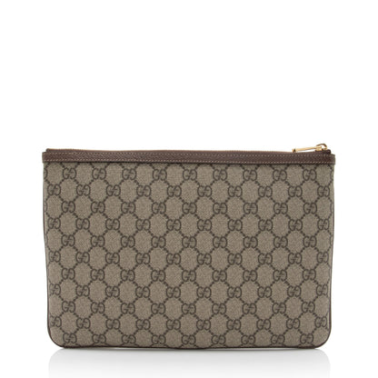 Gucci GG Supreme Ophidia Zip Pouch (SHF-UhG8eK)