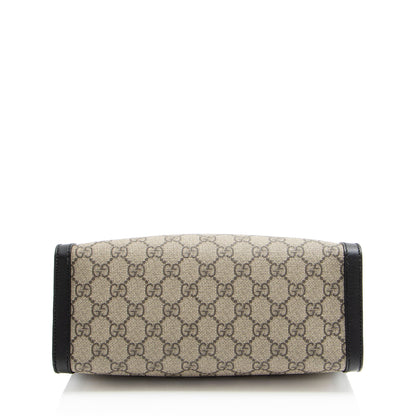 Gucci GG Supreme Padlock Chain Small Shoulder Bag