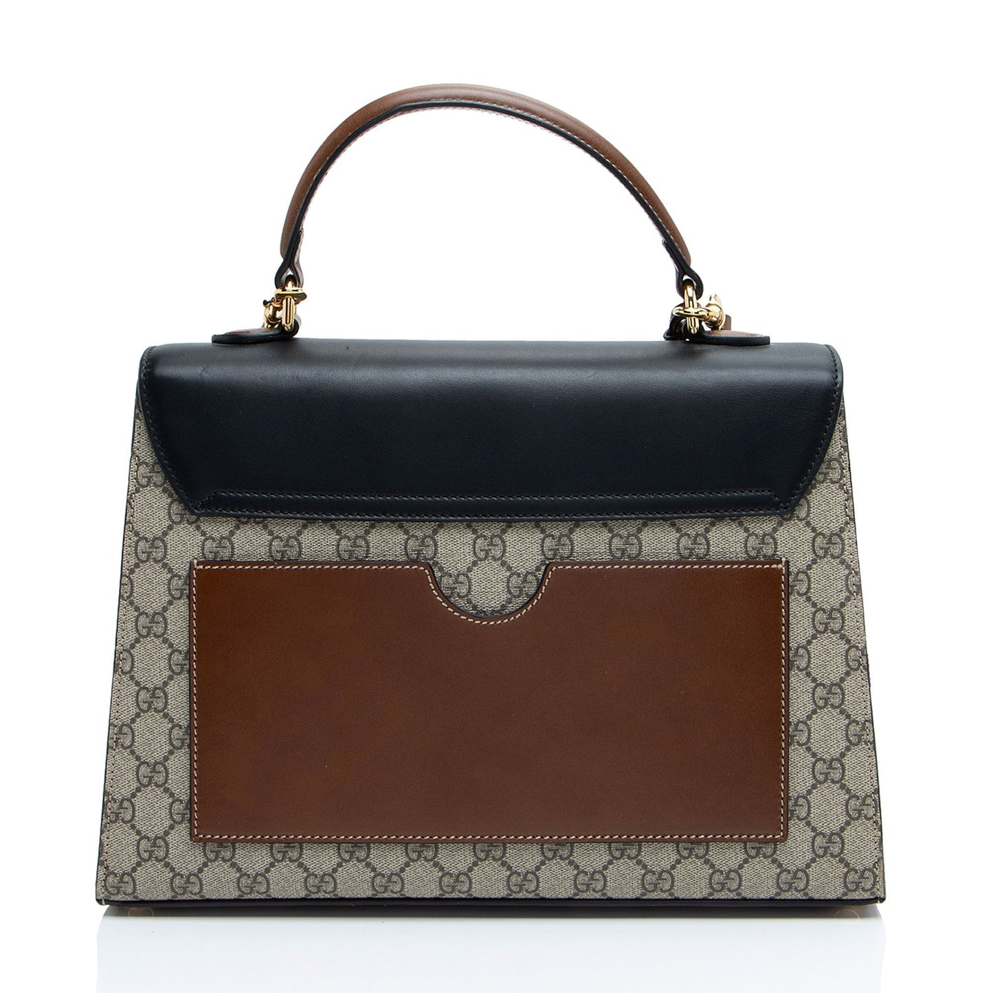 Gucci GG Supreme Padlock Medium Top Handle
