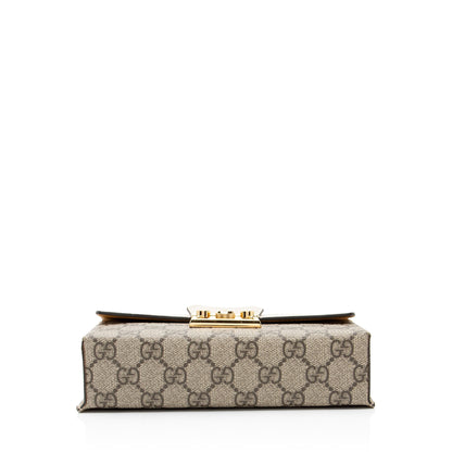 Gucci GG Supreme Padlock Mini Top Handle