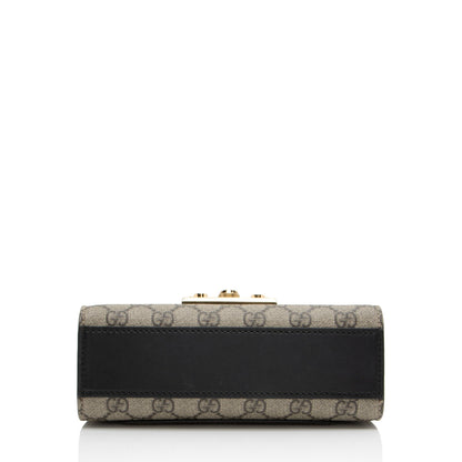 Gucci GG Supreme Padlock Small Shoulder Bag