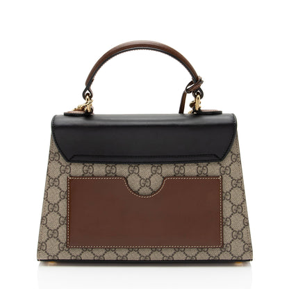 Gucci GG Supreme Padlock Small Top Handle