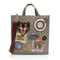 Gucci GG Supreme Soft Vertical Courrier Tote