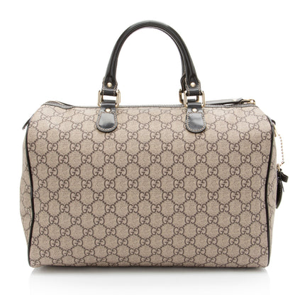 Gucci GG Supreme Tattoo Heart Medium Boston Bag