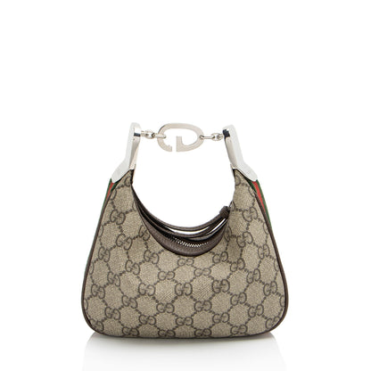 Gucci GG Supreme Web Attache Mini Bag