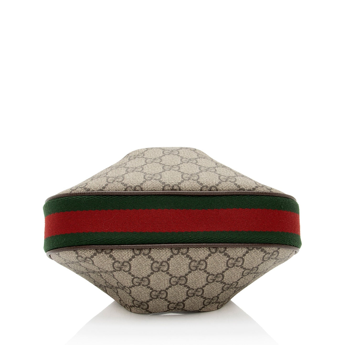 Gucci GG Supreme Web Attache Small Shoulder Bag (SHF-sxZNBL)