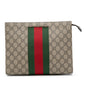 Gucci GG Supreme Web Clutch