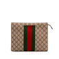 Gucci GG Supreme Web Clutch
