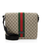 Gucci GG Supreme Web Flap Messenger