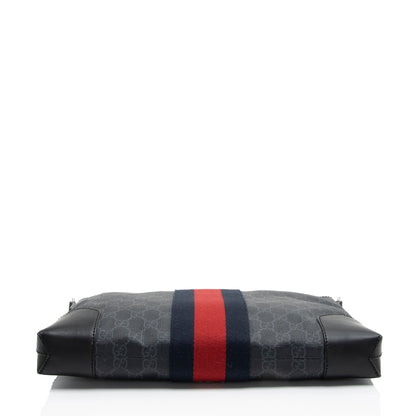 Gucci GG Supreme Web Flat Square Messenger