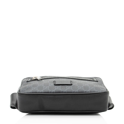 Gucci GG Supreme Web Zip Belt Bag