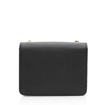 Gucci Grained Calfskin Interlocking G Small Shoulder Bag