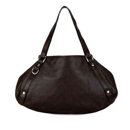 Gucci Guccissima Abbey D-Ring Shoulder Bag (SHG-JF2beD)