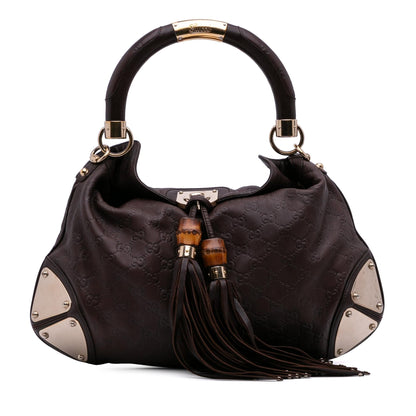 Gucci Guccissima Indy Hobo